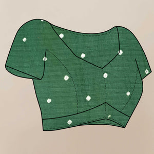 green-white-bandhani-printed-mul-mul-pure-cotton-saree