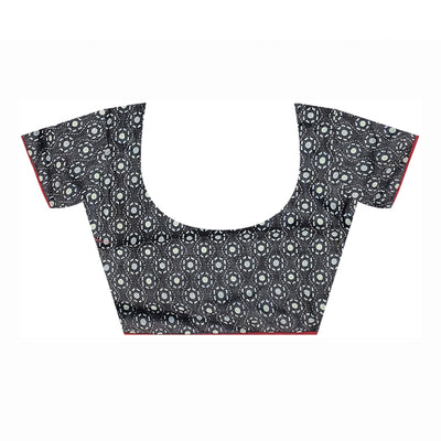 grey-foil-printed-art-silk-saree