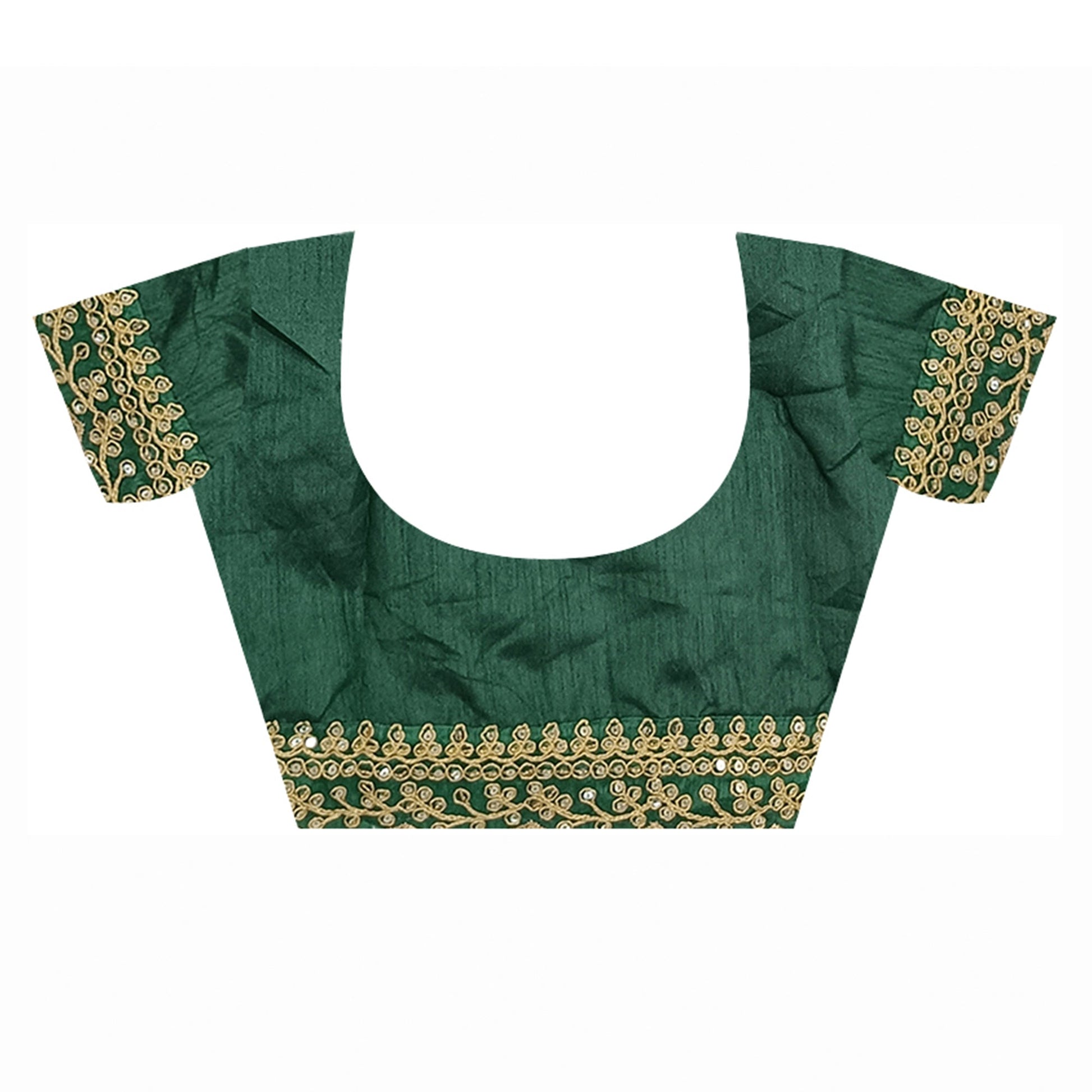 green-bandhani-foil-printed-georgette-saree-with-embroidered-border