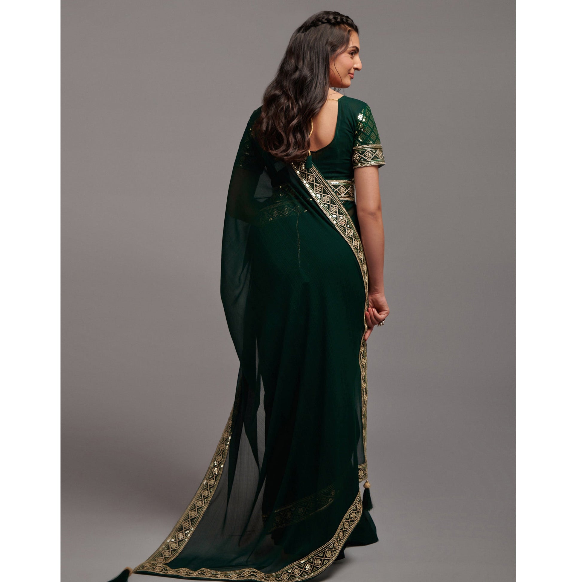green-sequins-embroidered-border-chinon-saree