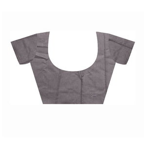 Grey Sequins Embroidered Georgette Saree