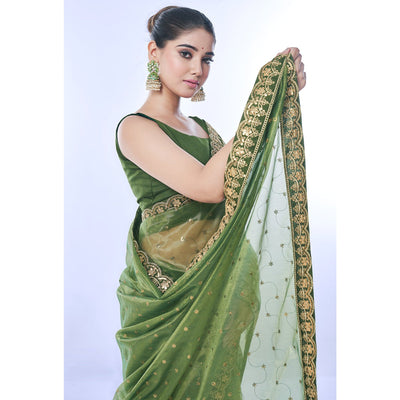 green-sequins-embroidered-net-saree