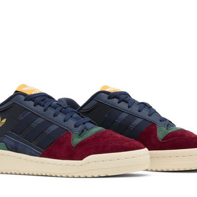 adidas Forum Exhibit Low 2.0 Collegiate Navy Burgundy Green