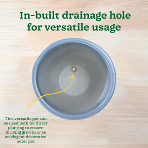 Echoing Eternity Ceramic Planter