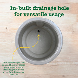 Moonlight Drama Ceramic Planter