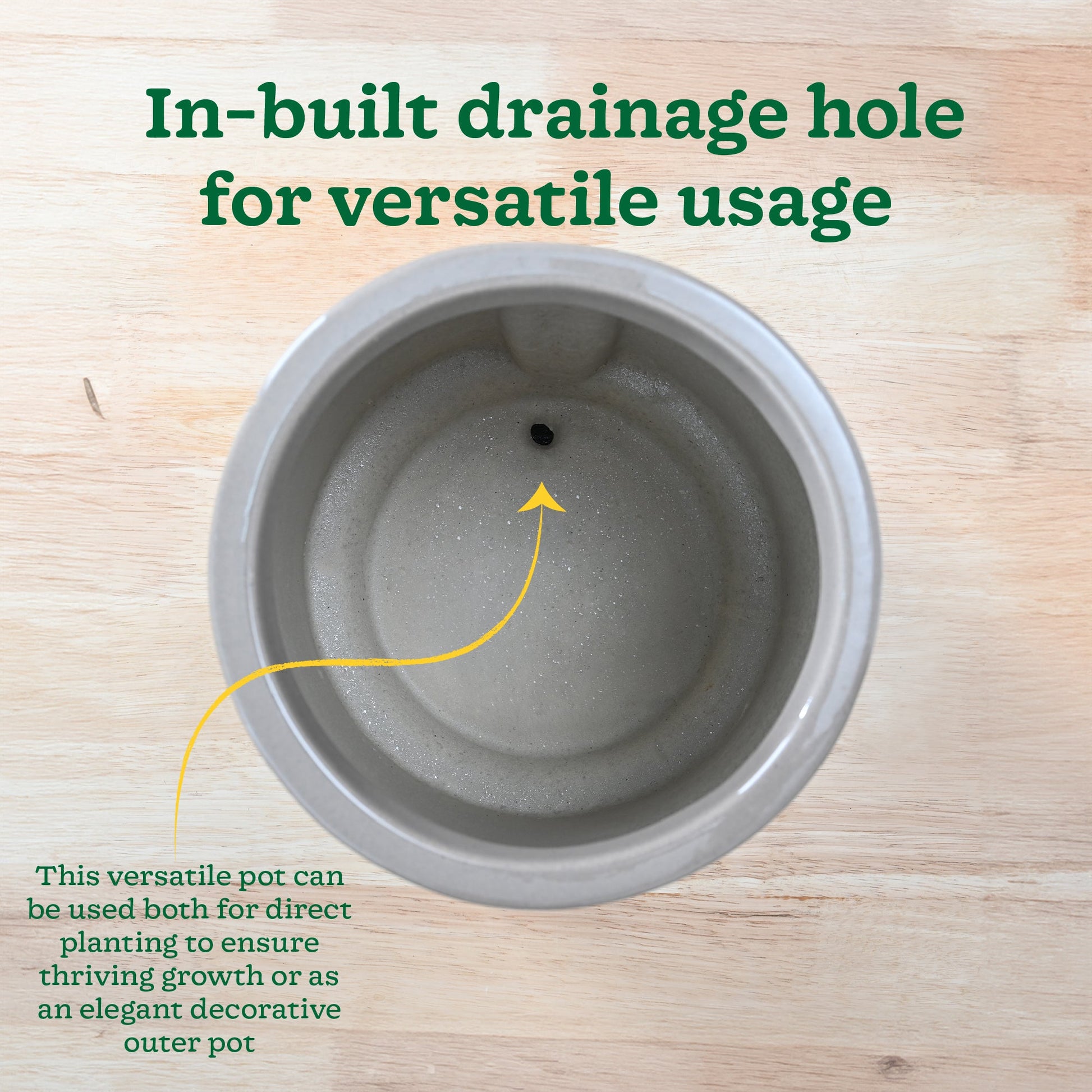 Moonlight Drama Ceramic Planter