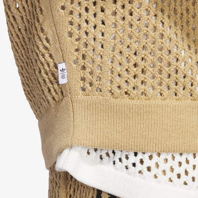 ADIDAS ORIGINALS | CLOT CROCHET TRACK TOP BY EDISON { BEIGE TONE