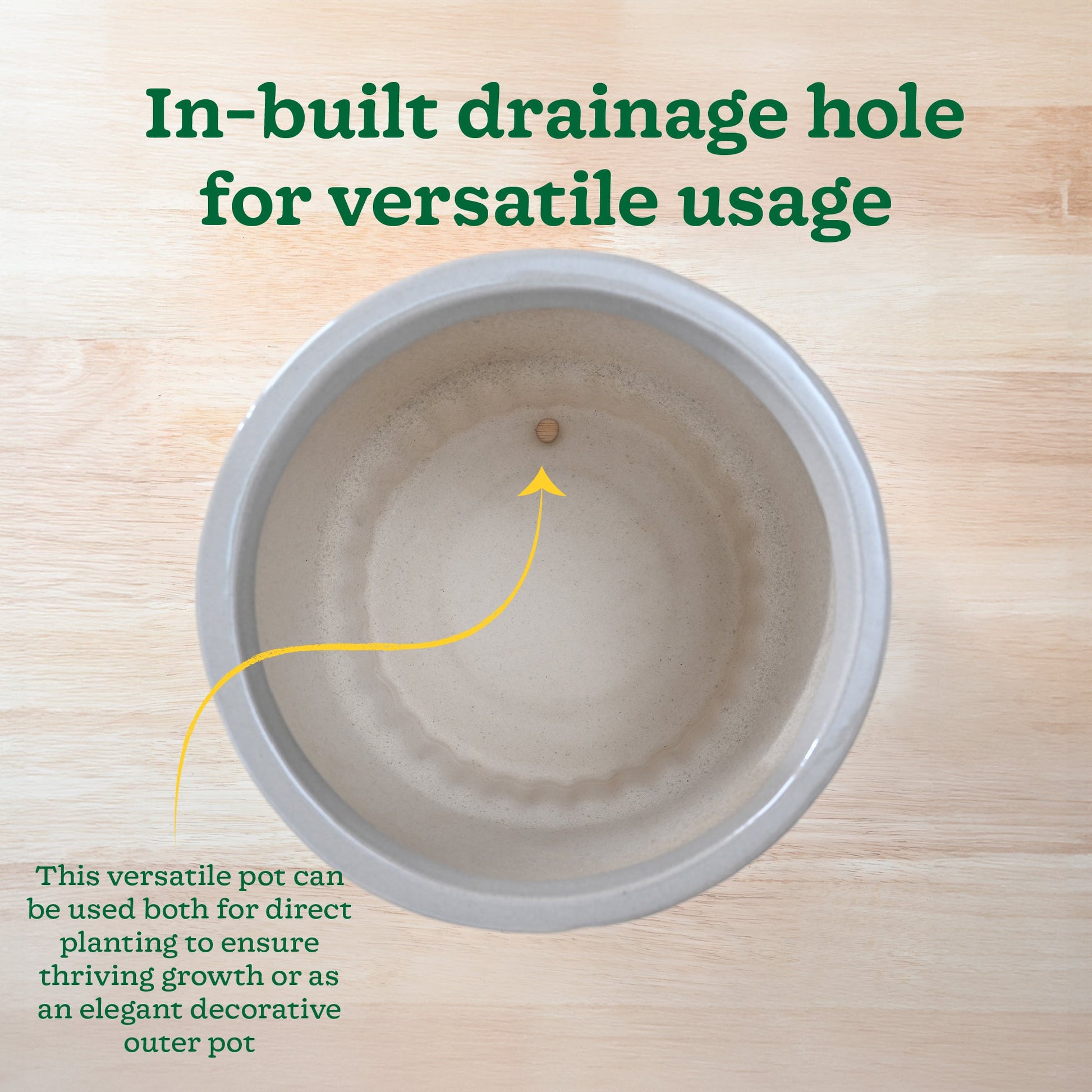 Immortal Nights Ceramic Planter