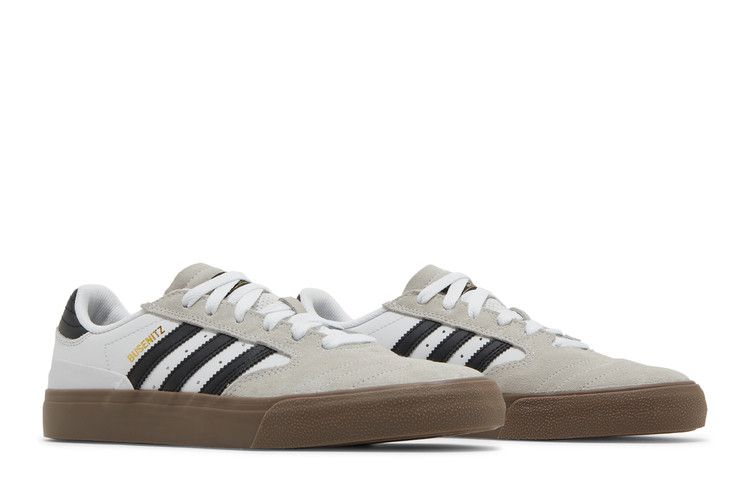 adidas Busenitz Vulc II White Black Gum