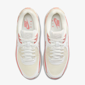 NIKE | AIR MAX 90 LV8 { SAIL/RED STARDUST-SUMMIT WHITE