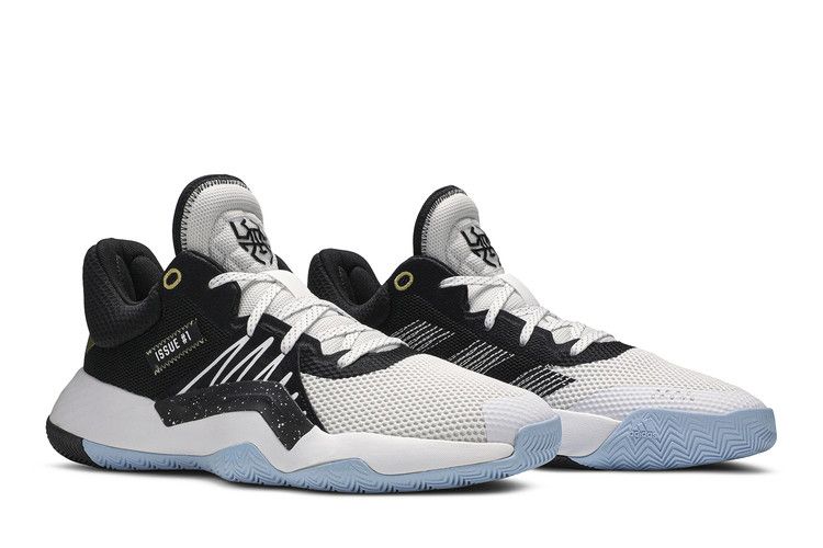 adidas D.O.N. Issue #1 White Black Gold Metallic