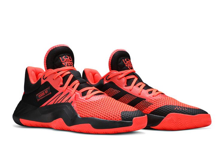 adidas D.O.N. Issue #1 Core Black Solar Red