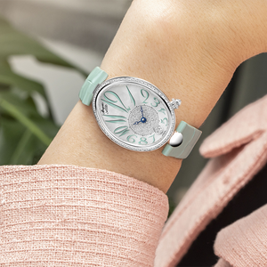 Breguet Reine De Naples Green Strap 36.50 mm for Women