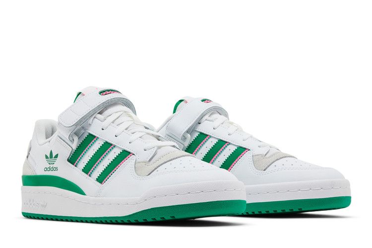 adidas Forum Low White Green Lucid Pink (Women's)