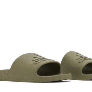adidas Adilette Aqua Slides Olive Strata