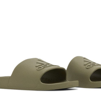 adidas Adilette Aqua Slides Olive Strata