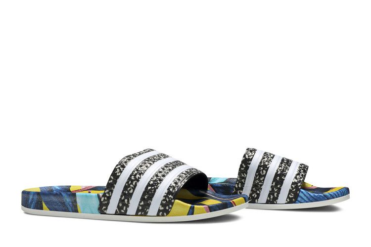 adidas Adilette Slides The Farm Tropical Leaf Print (Women's)