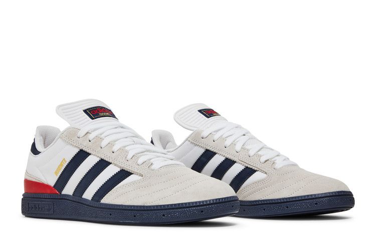 adidas Busenitz White Shadow Navy Red