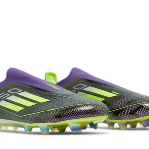 adidas Laceless F50 Elite Fast Reborn FG Purple Lucid Lemon