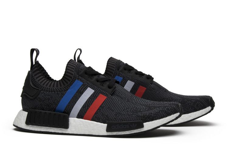 adidas NMD R1 Tri Color Stripes Black