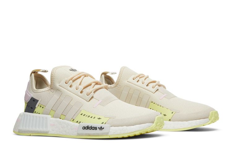 adidas NMD R1 Wonder White Pulse Yellow Pink (Women's)