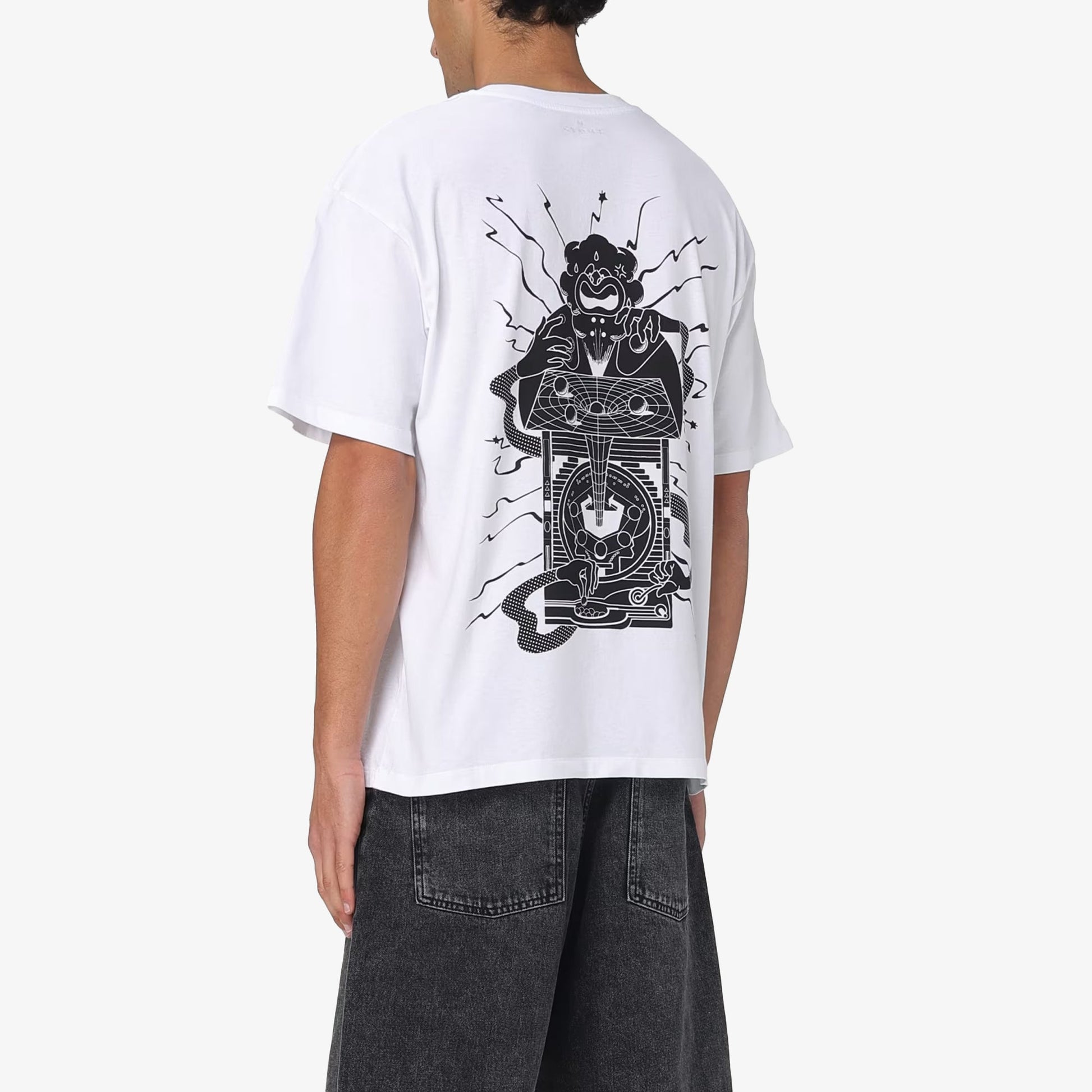 EDWIN | SLOT MACHINE T-SHIRT { WHITE