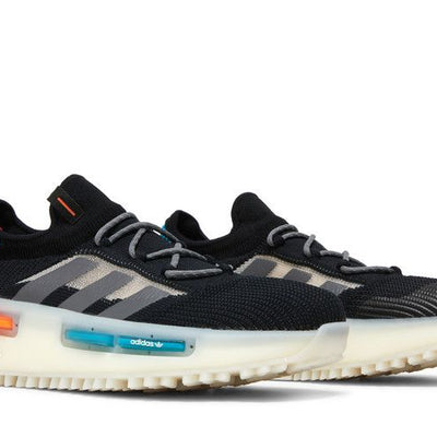 adidas NMD S1 Core Black Blue Orange