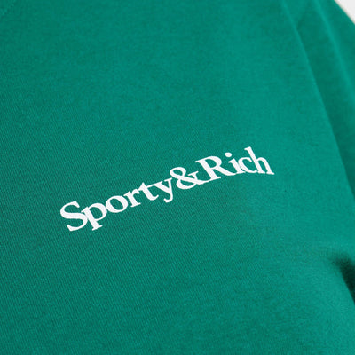 SPORTY & RICH | HEALTH IS WEALTH T-SHIRT { GREEN