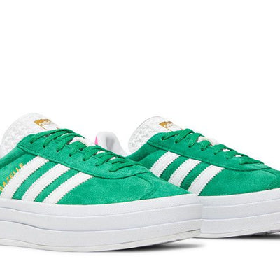 adidas Gazelle Bold Green Lucid Pink (Women's)