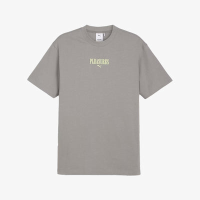 Puma | x PLEASURES GRAPHIC TEE  { STORMY SLATE