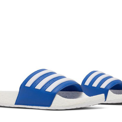 adidas Adilette Boost Slide White Royal