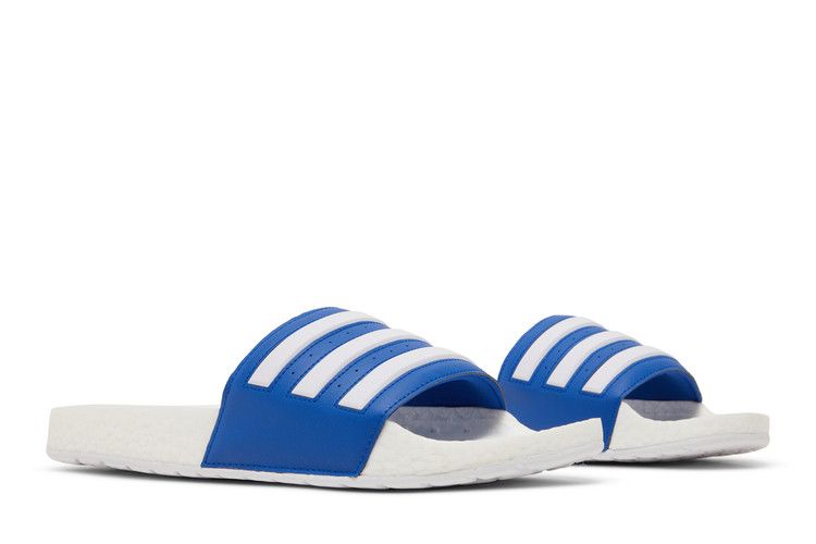 adidas Adilette Boost Slide White Royal
