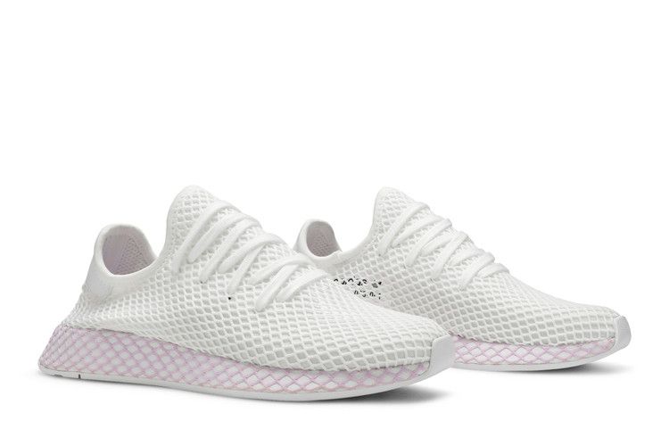 adidas Deerupt Cloud White Clear Lilac (Women's)
