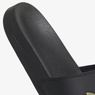 Adidas Originals | ADILETTE LITE { BLACK/GOLD