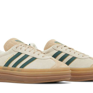 adidas Gazelle Bold Magic Beige Collegiate Green (Women's)