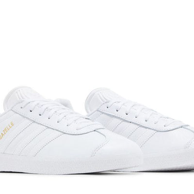 adidas Gazelle White/White-Gold Metallic