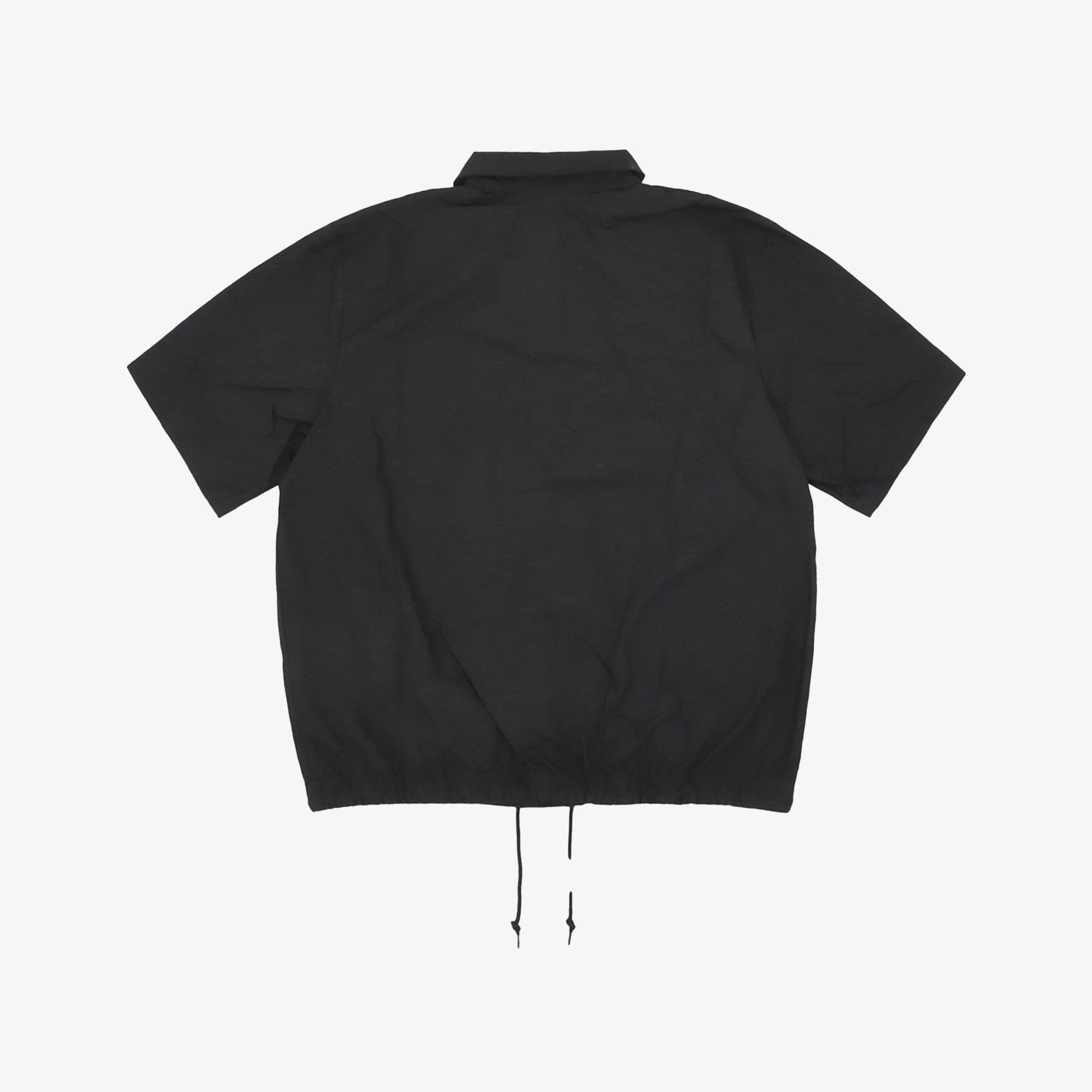 NIKE | CLUB OXFORD BUTTON-UP SHIRT { BLACK/WHITE