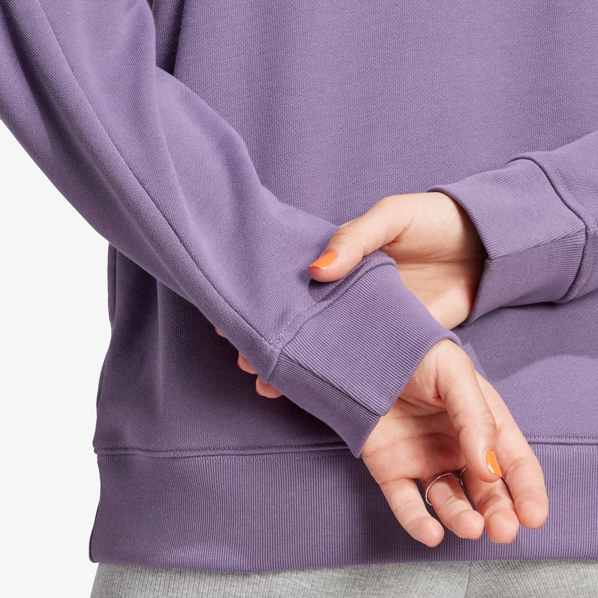 Adidas Originals | TREFOIL CREW SWEATSHIRT  { SHADOW VIOLET