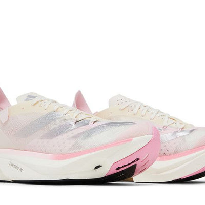 adidas Adizero Adios Pro 3 Chalk White Silver Metallic Clear Pink
