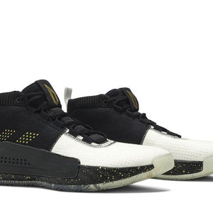 adidas Dame 5 Black Gold White
