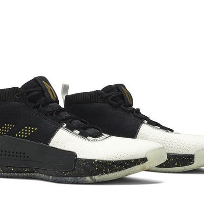 adidas Dame 5 Black Gold White
