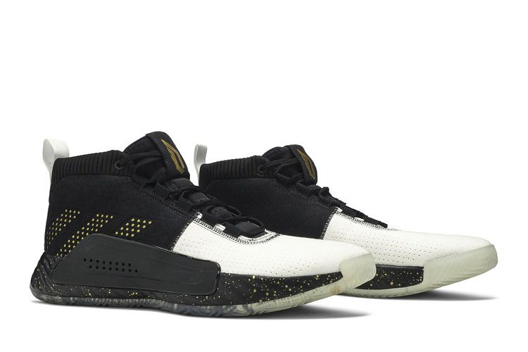 adidas Dame 5 Black Gold White