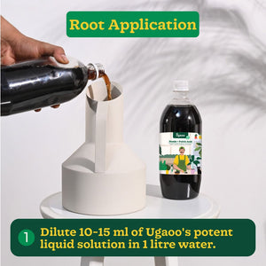 Humic & Fulvic Acid Liquid Fertilizer- 1 Liter