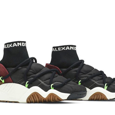 adidas AW Puff Trainer Alexander Wang Core Black Solar Green