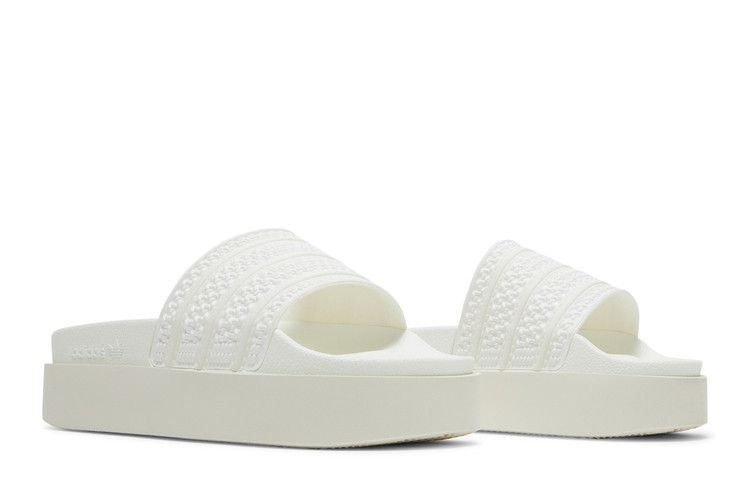 adidas Adilette Bonega Slides Cloud White Off White Off White (Women's)