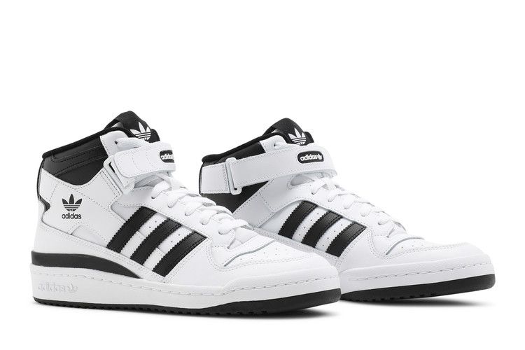 adidas Forum Mid White Black
