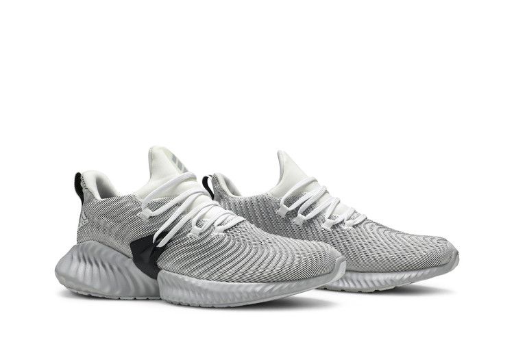 adidas Alphabounce Instinct Cloud White Grey Two
