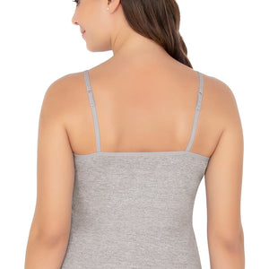 Cotton Camisole (Pack of 2) - Black-Grey
