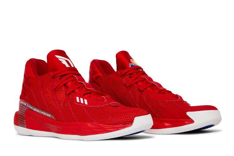 adidas Dame 7 Kansas Jayhawks PE