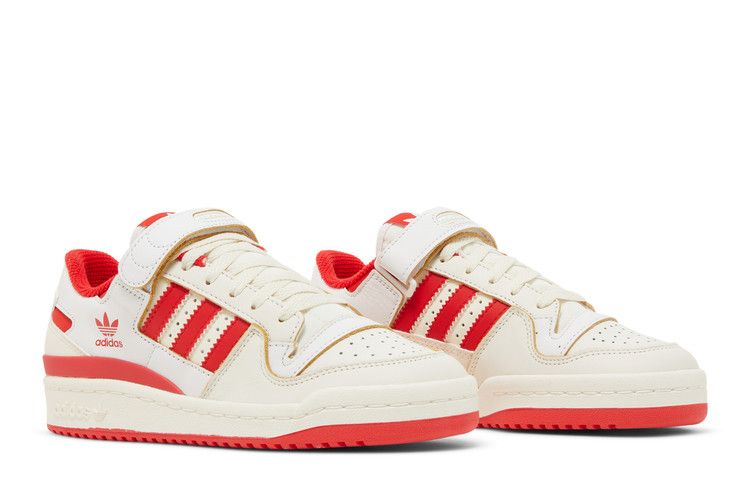 adidas Forum 84 Low Off White Vivid Red Footwear White (Women's)